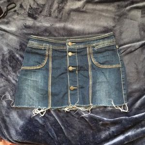 Denim skirt